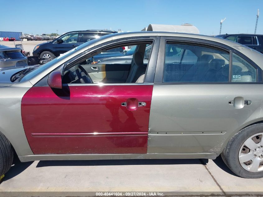 5NPET46C58H325182 2008 Hyundai Sonata Gls