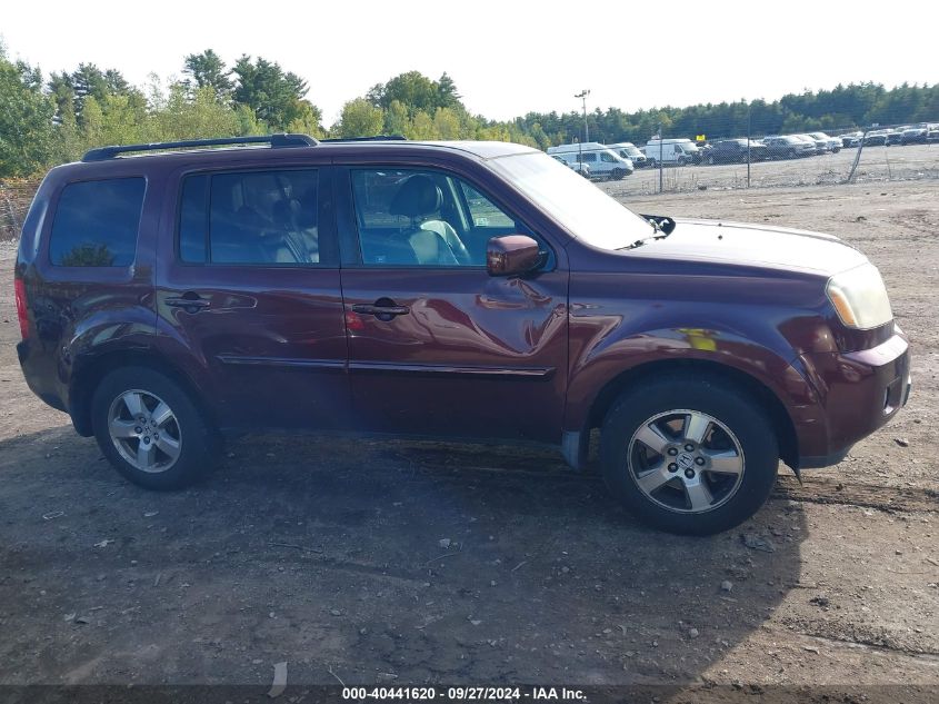 2009 Honda Pilot Ex-L VIN: 5FNYF486X9B024791 Lot: 40441620