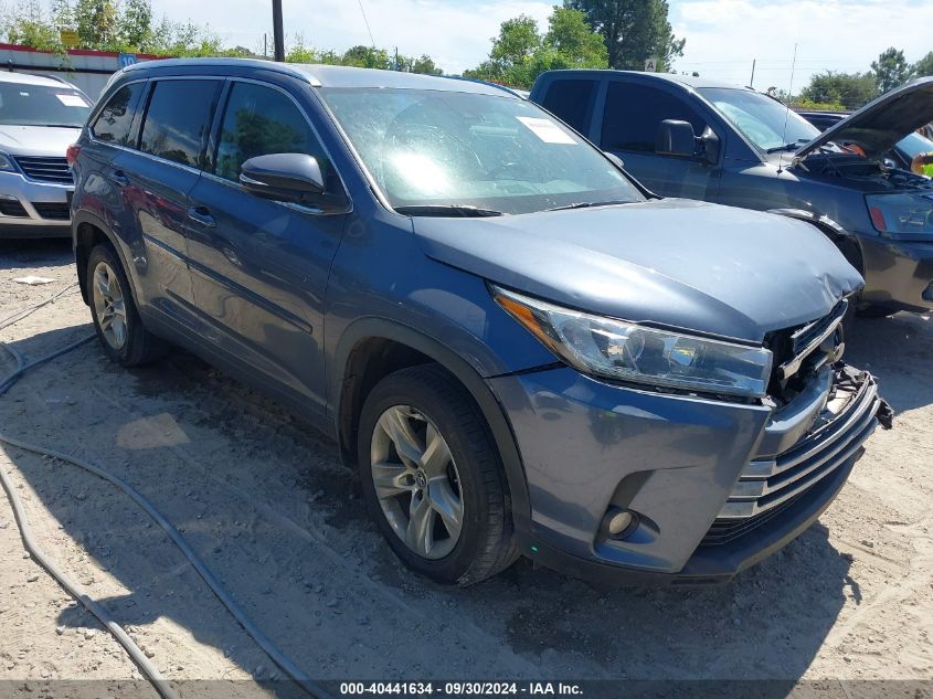 5TDYZRFH3JS281333 2018 TOYOTA HIGHLANDER - Image 1