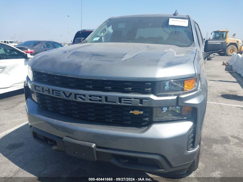 2021 Chevrolet Silverado 1500 4Wd Standard Bed Custom VIN: 3GCPYBEK5MG394237 Lot: 40441668