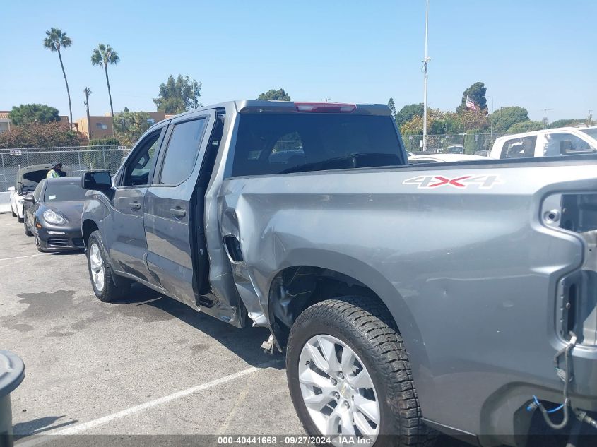 2021 Chevrolet Silverado 1500 4Wd Standard Bed Custom VIN: 3GCPYBEK5MG394237 Lot: 40441668