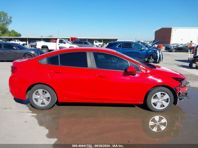 2017 Chevrolet Cruze Ls Auto VIN: 1G1BC5SM6H7161915 Lot: 40441703