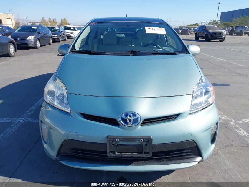 2015 Toyota Prius Three VIN: JTDKN3DU5F1900016 Lot: 40441739