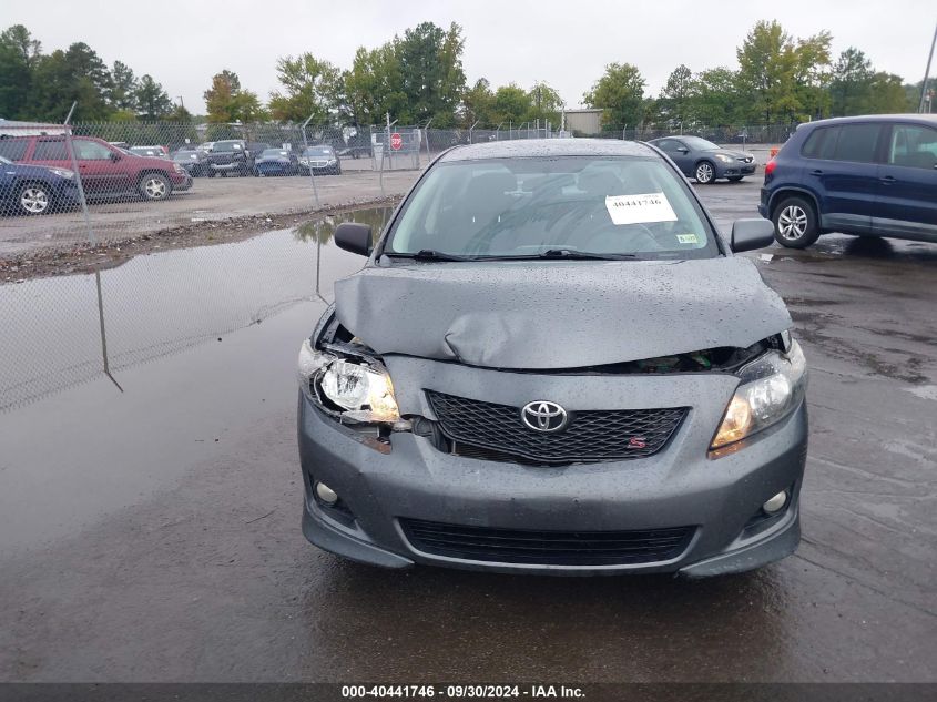 2010 Toyota Corolla S VIN: 2T1BU4EE4AC337299 Lot: 40441746