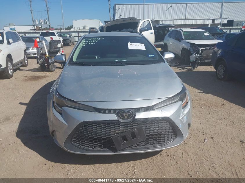 2020 Toyota Corolla Le VIN: 5YFEPRAE7LP091617 Lot: 40441778