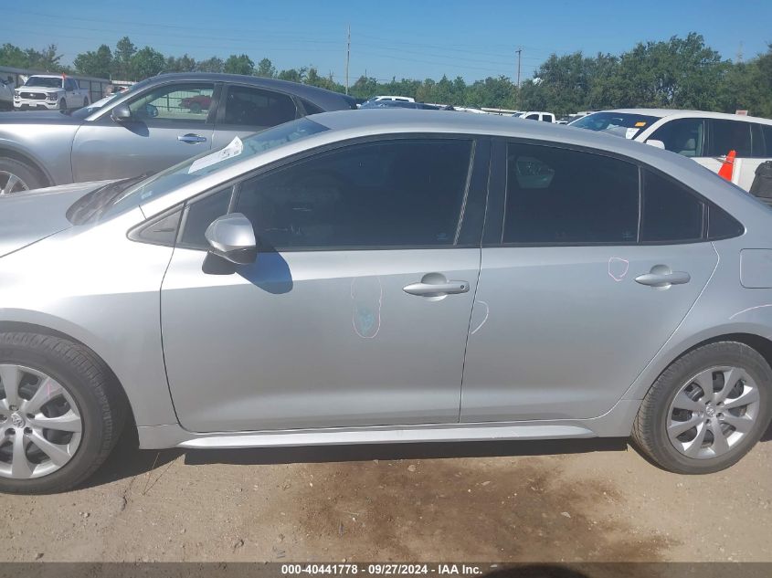 2020 Toyota Corolla Le VIN: 5YFEPRAE7LP091617 Lot: 40441778