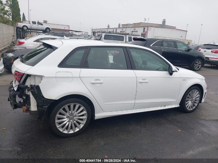 2016 Audi A3 E-Tron 1.4T Premium VIN: WAUUPBFF4GA123872 Lot: 40441784