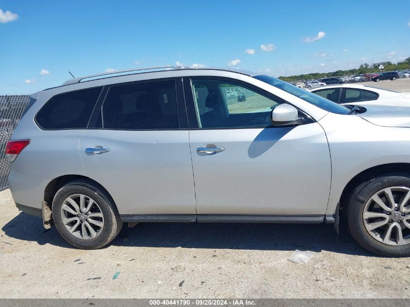 2016 Nissan Pathfinder Sv VIN: 5N1AR2MN9GC632320 Lot: 40441790