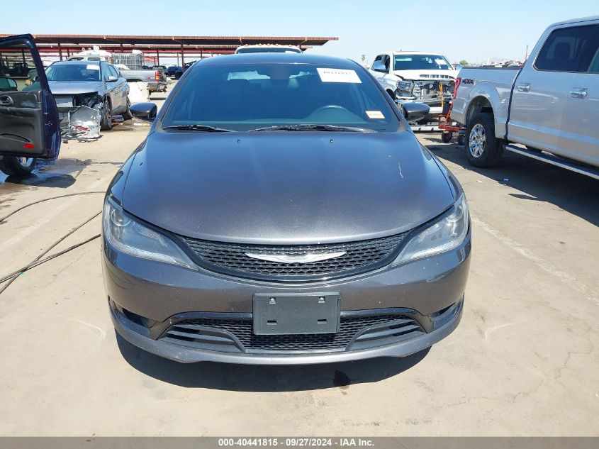 2015 Chrysler 200 S VIN: 1C3CCCBB1FN595767 Lot: 40441815