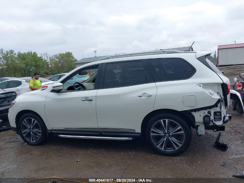 2018 Nissan Pathfinder Platinum VIN: 5N1DR2MM5JC652415 Lot: 40441817