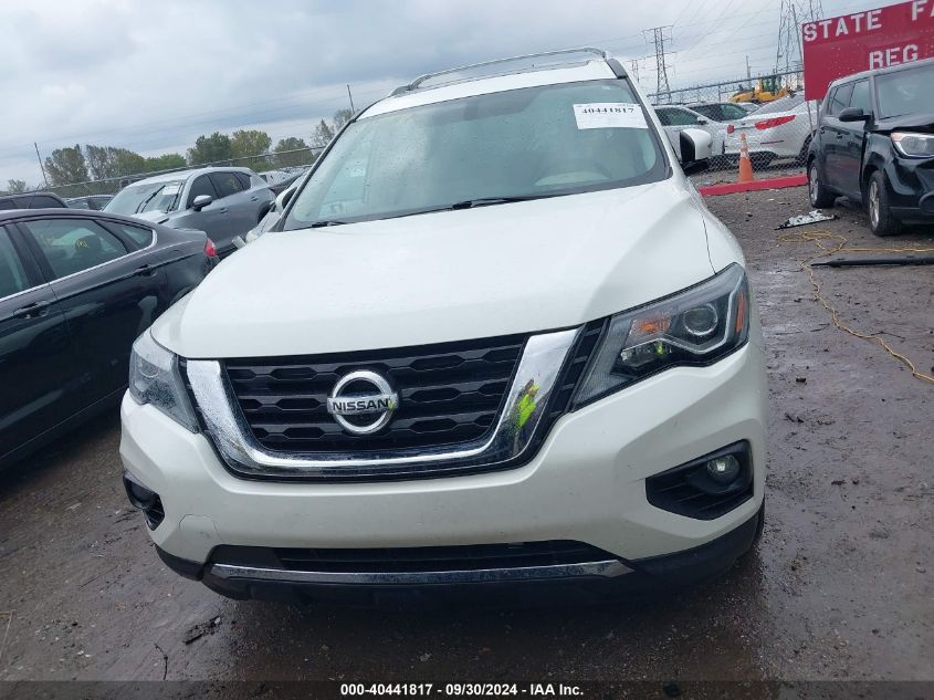 2018 Nissan Pathfinder Platinum VIN: 5N1DR2MM5JC652415 Lot: 40441817