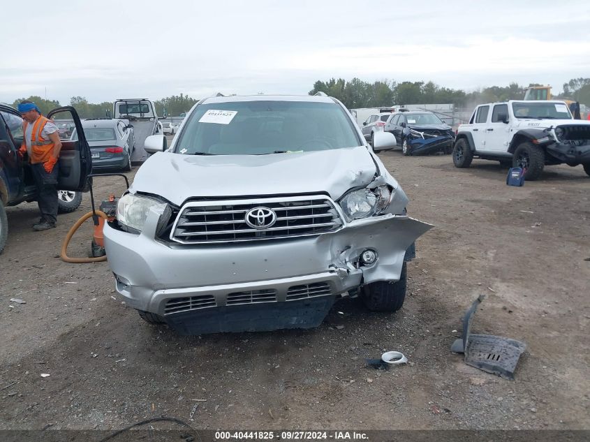 2010 Toyota Highlander Limited V6 VIN: 5TDYK3EH2AS013862 Lot: 40441825