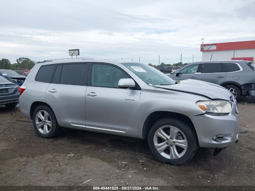 2010 Toyota Highlander Limited V6 VIN: 5TDYK3EH2AS013862 Lot: 40441825