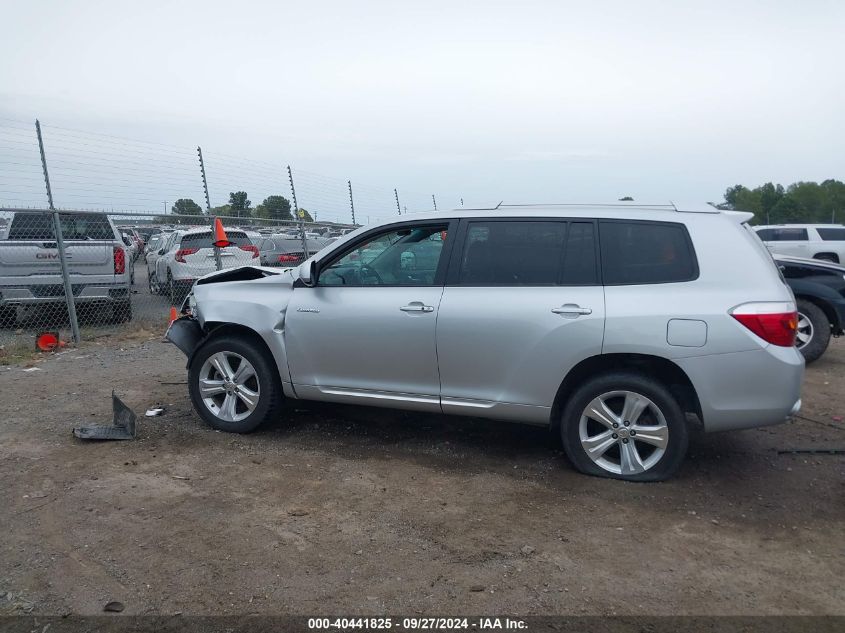 2010 Toyota Highlander Limited V6 VIN: 5TDYK3EH2AS013862 Lot: 40441825