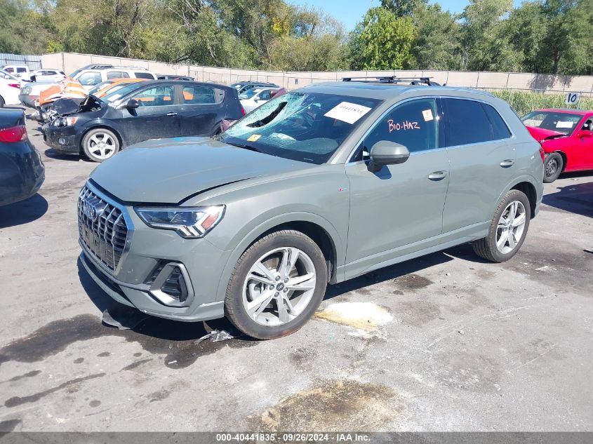 2022 AUDI Q3 2.0L I4   N(VIN: WA1EECF31N1050329