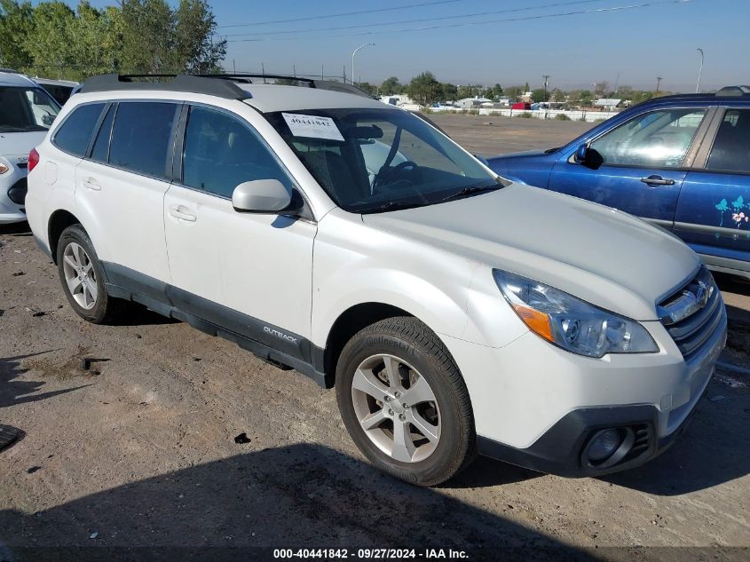 2014 Subaru Outback 2.5I Premium VIN: 4S4BRCCC8E3221322 Lot: 40441842