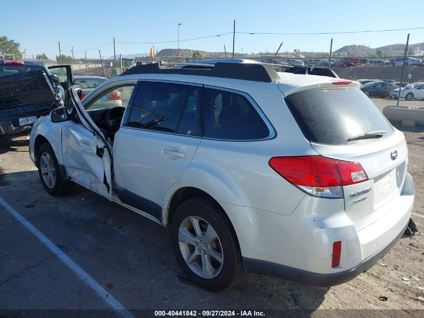 2014 Subaru Outback 2.5I Premium VIN: 4S4BRCCC8E3221322 Lot: 40441842