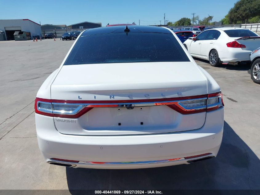 2020 Lincoln Continental Standard VIN: 1LN6L9PK7L5600384 Lot: 40441869