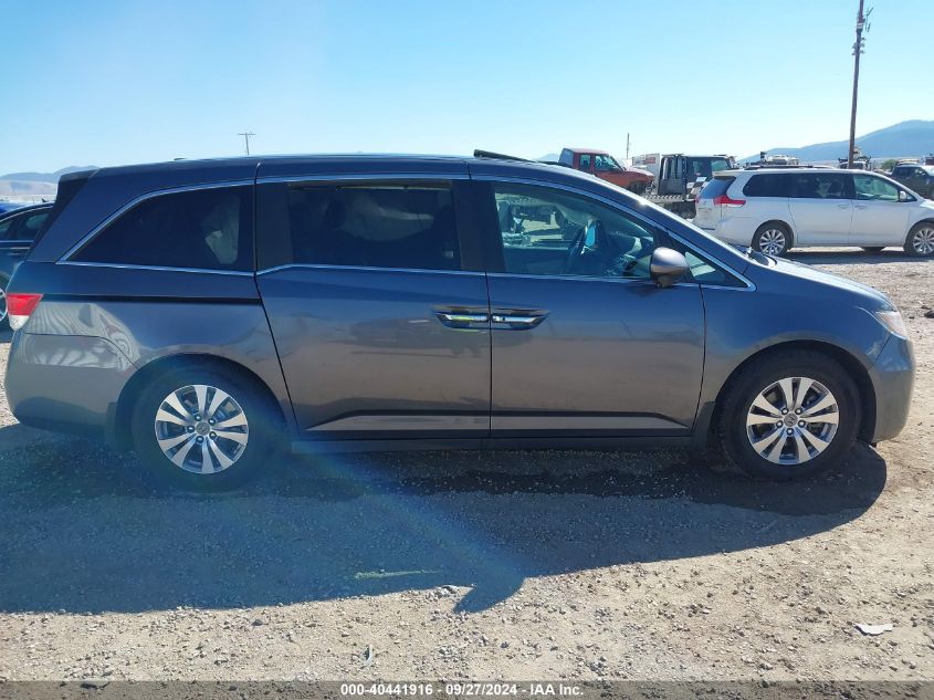 2017 Honda Odyssey Ex-L VIN: 5FNRL5H62HB021885 Lot: 40441916