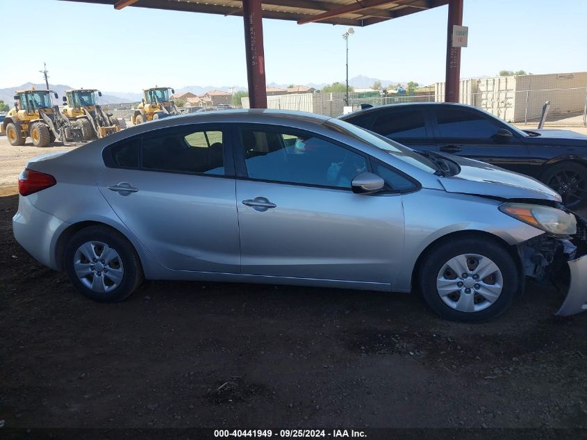 2014 Kia Forte Lx VIN: KNAFK4A60E5132181 Lot: 40441949