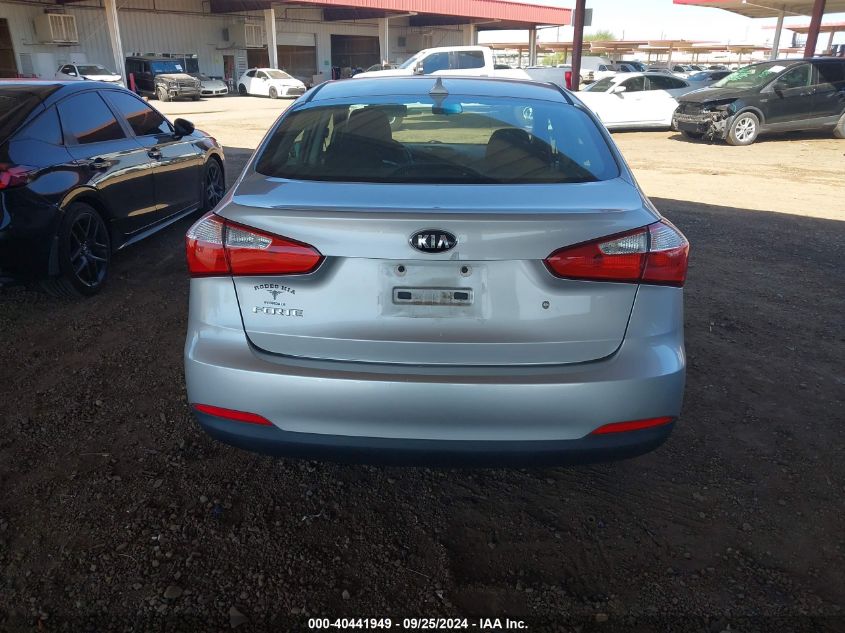 2014 Kia Forte Lx VIN: KNAFK4A60E5132181 Lot: 40441949