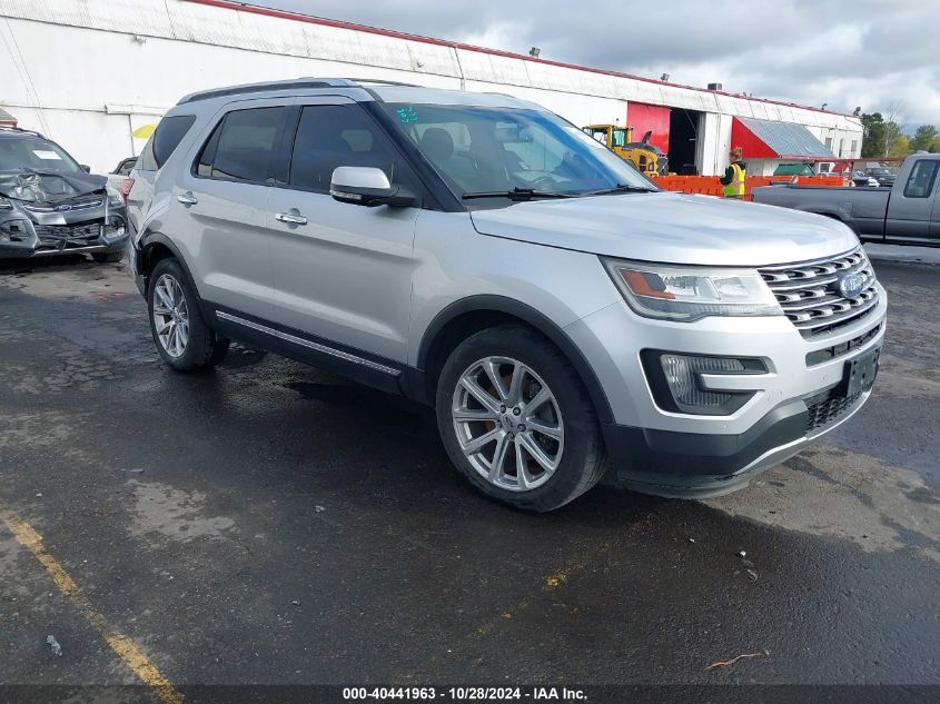 VIN 1FM5K8F80GGA79453 2016 Ford Explorer, Limited no.1