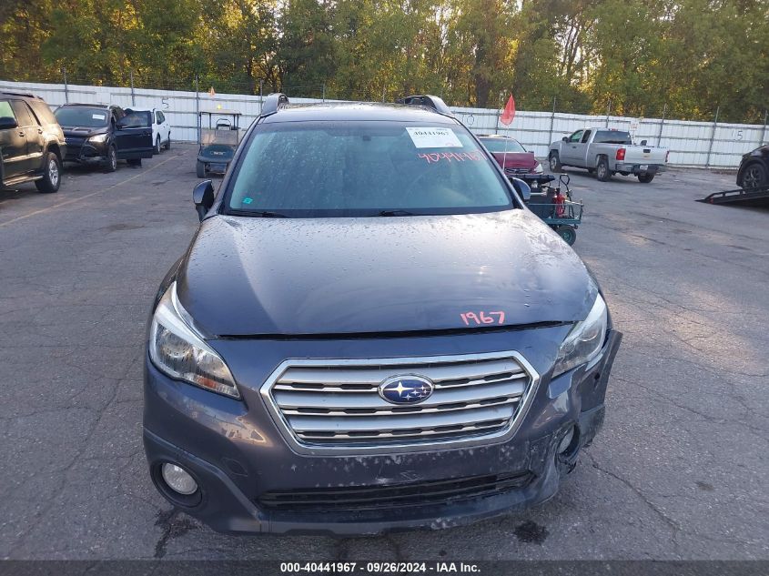 2015 Subaru Outback 2.5I Premium VIN: 4S4BSBDC4F3263694 Lot: 40441967