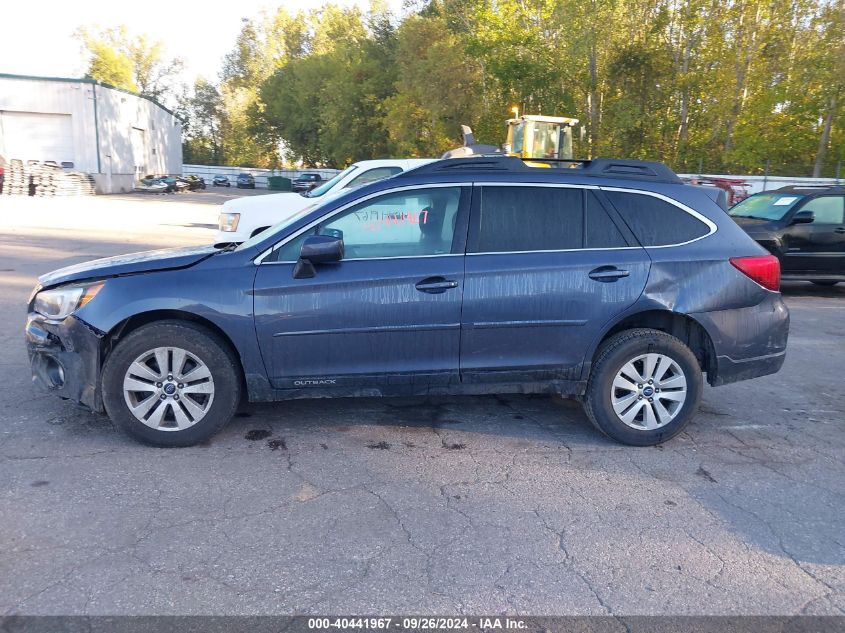 2015 Subaru Outback 2.5I Premium VIN: 4S4BSBDC4F3263694 Lot: 40441967