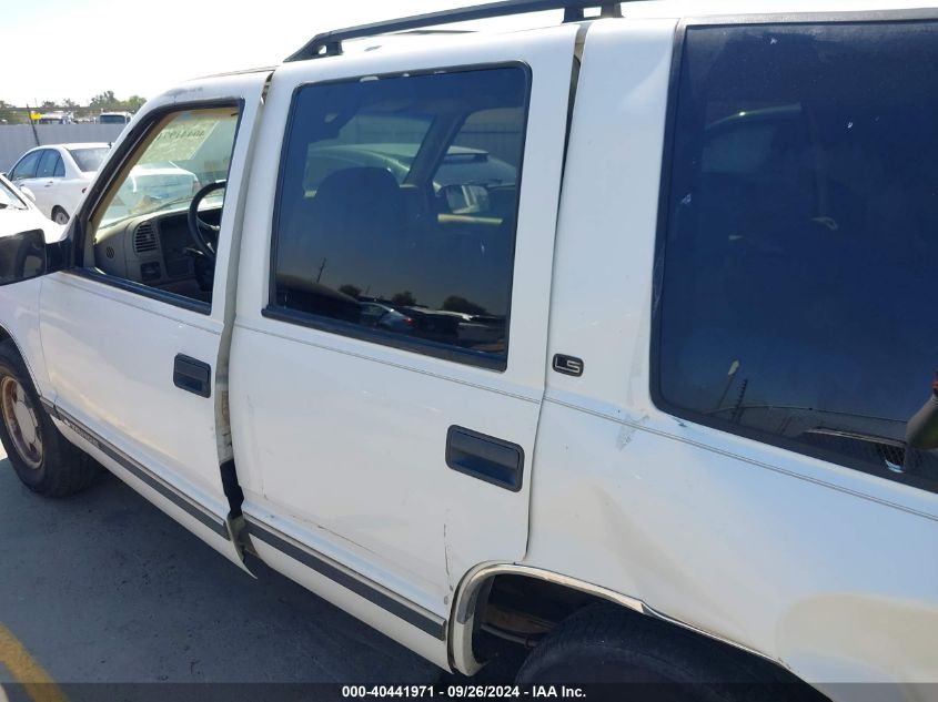 1GNEC13R6WJ358453 1998 Chevrolet Tahoe Ls