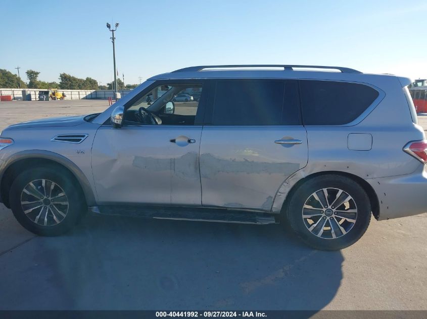 2018 Nissan Armada Sl VIN: JN8AY2NC9JX502109 Lot: 40441992