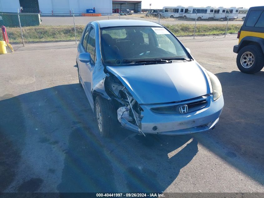 2008 Honda Fit Sport VIN: JHMGD38608S046603 Lot: 40441997