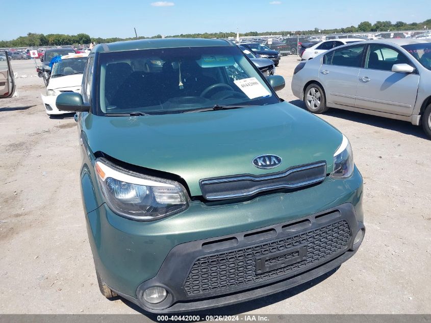 2014 Kia Soul VIN: KNDJN2A27E7036204 Lot: 40442000