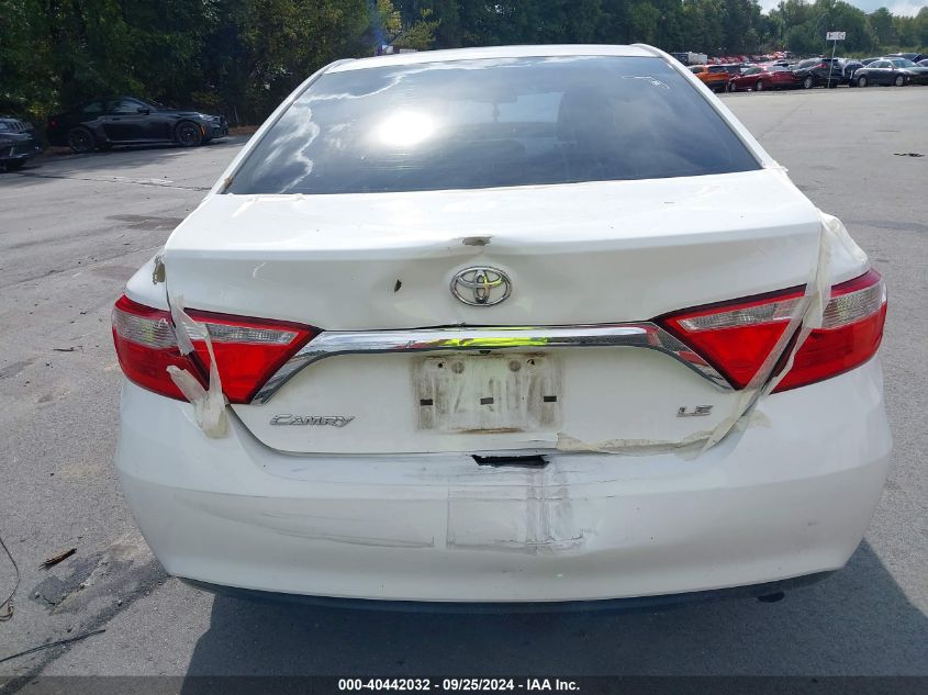 2016 Toyota Camry Le VIN: 4T4BF1FK3GR569953 Lot: 40442032