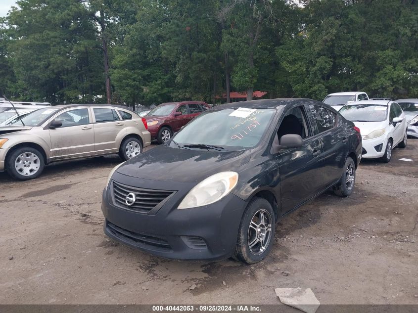 2012 Nissan Versa 1.6 S VIN: 3N1CN7AP5CL911759 Lot: 40442053