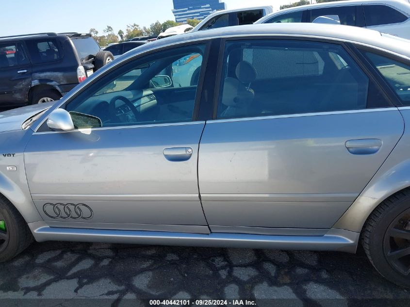 2003 Audi Rs6 4.2 VIN: WUAPV64B73N905683 Lot: 40442101