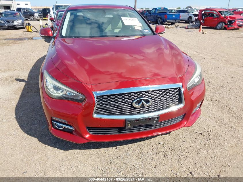 2015 Infiniti Q50 Premium VIN: JN1BV7AP5FM352011 Lot: 40442157