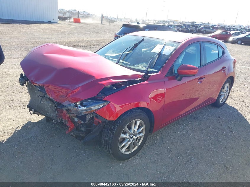 VIN 3MZBN1K74HM137152 2017 MAZDA MAZDA3 SPORT