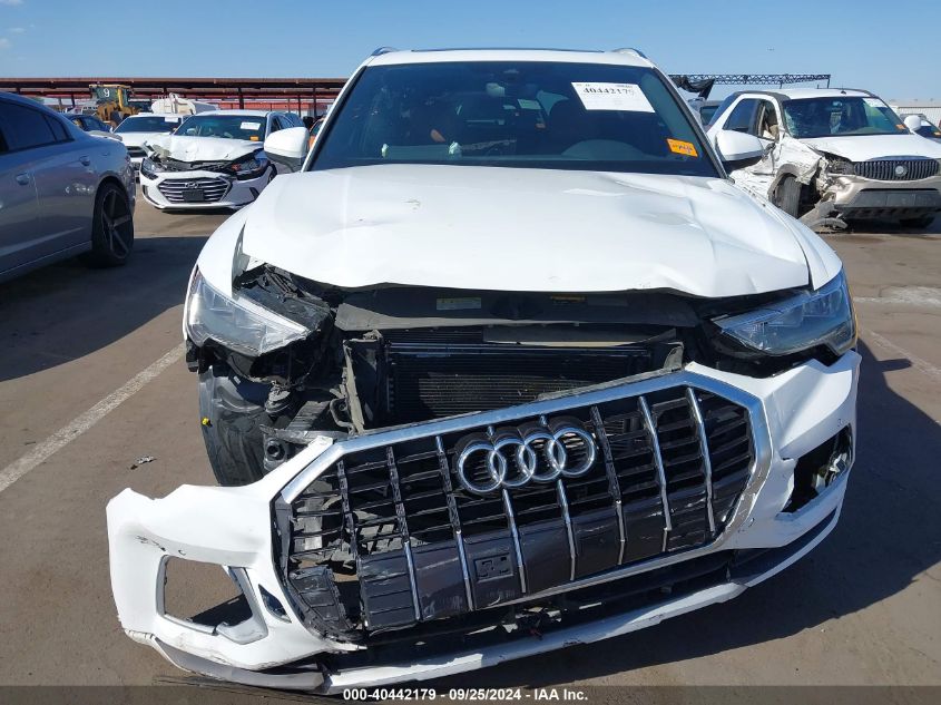 2022 Audi Q3 Premium 40 Tfsi Quattro Tiptronic VIN: WA1AUCF37N1003033 Lot: 40442179