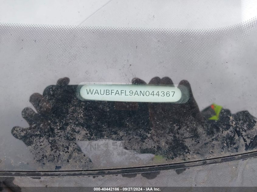 WAUBFAFL9AN044367 2010 Audi A4 2.0T Premium