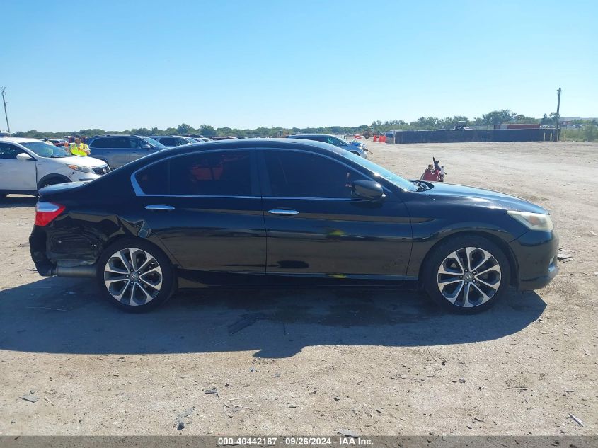 1HGCR2F58EA105602 2014 Honda Accord Sport