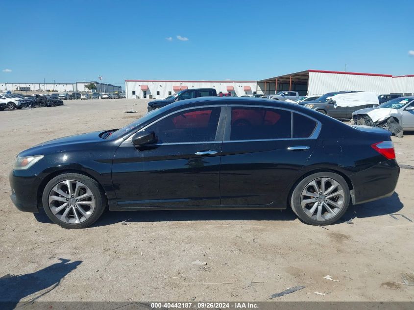 1HGCR2F58EA105602 2014 Honda Accord Sport