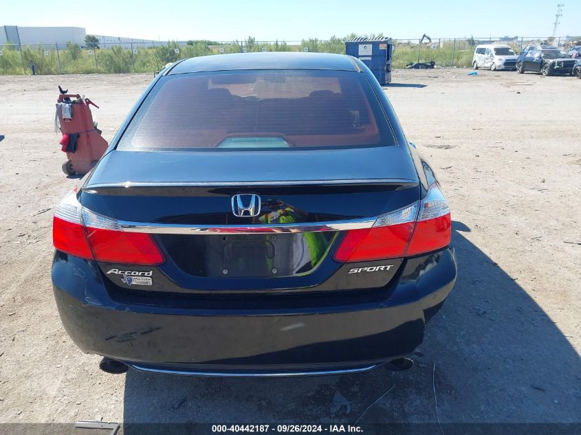 1HGCR2F58EA105602 2014 Honda Accord Sport