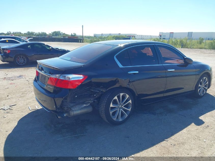 1HGCR2F58EA105602 2014 Honda Accord Sport