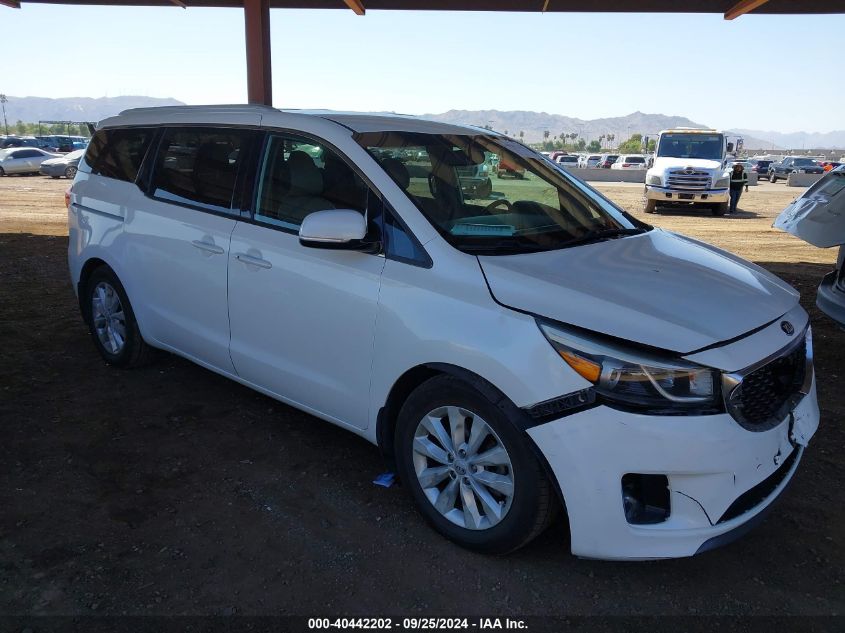 KNDMC5C16G6083936 2016 Kia Sedona Ex