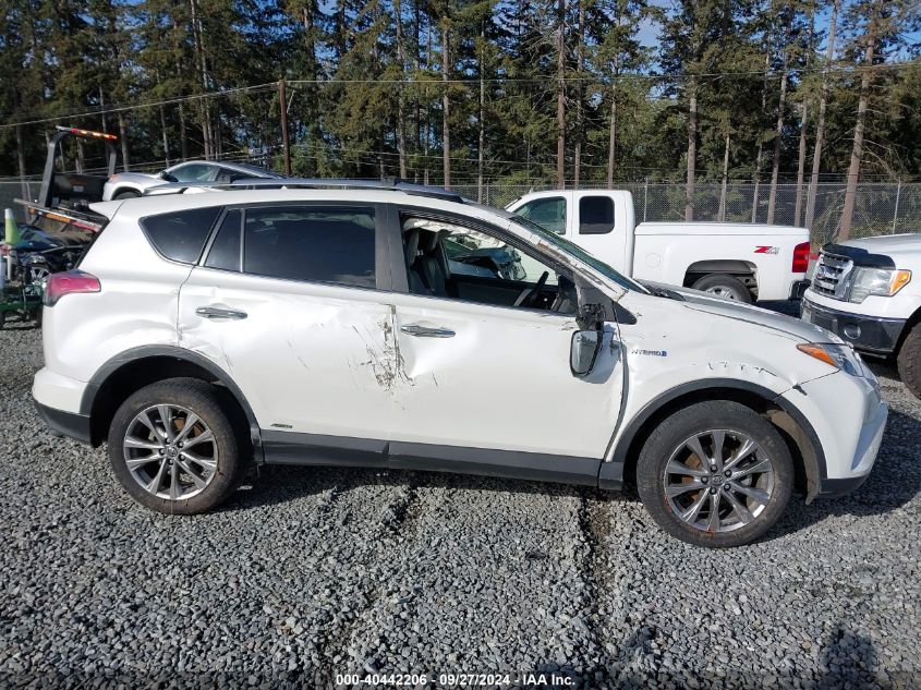 2017 Toyota Rav4 Hybrid Limited VIN: JTMDJREV9HD120472 Lot: 40442206