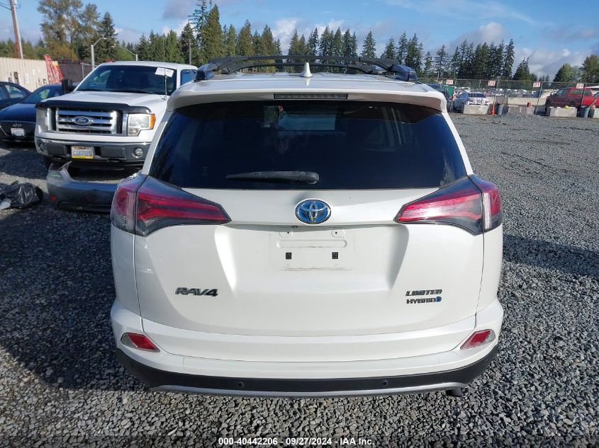 2017 Toyota Rav4 Hybrid Limited VIN: JTMDJREV9HD120472 Lot: 40442206