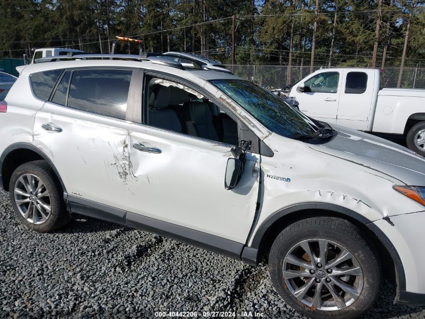 2017 Toyota Rav4 Hybrid Limited VIN: JTMDJREV9HD120472 Lot: 40442206