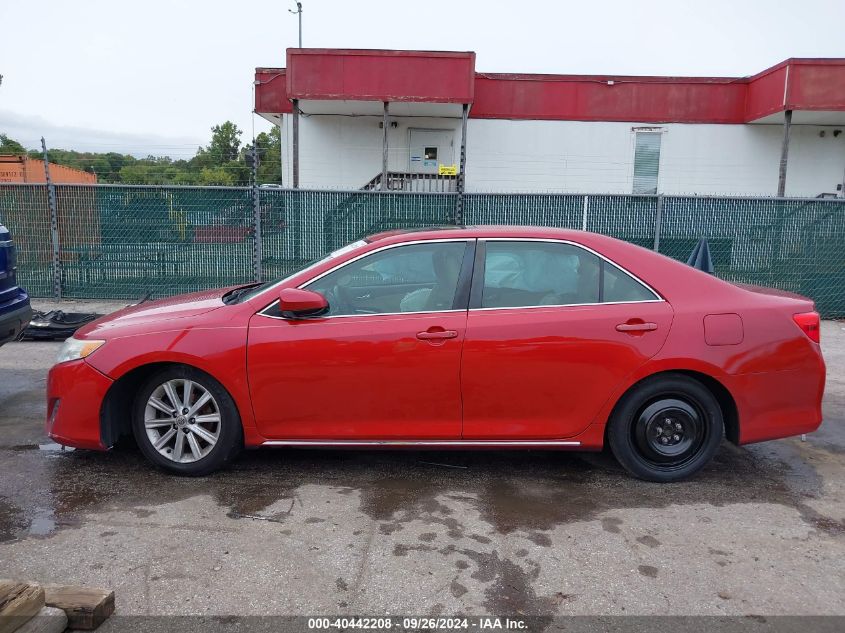 2012 Toyota Camry Xle VIN: 4T4BF1FK1CR247256 Lot: 40442208