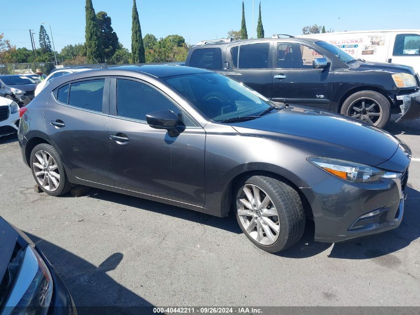 2017 Mazda Mazda3 Touring VIN: 3MZBN1L72HM141313 Lot: 40442211