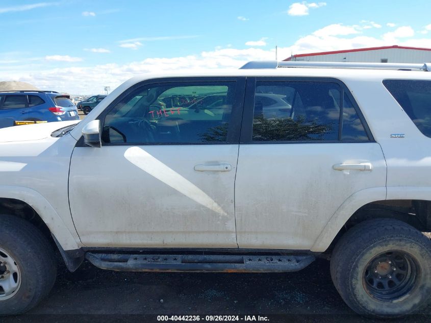 2016 Toyota 4Runner Sr5 Prem/Ltdl/Trail/Trd VIN: JTEBU5JR2G5305564 Lot: 40442236